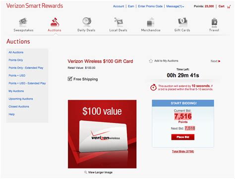 verizon smart rewards points gift card|what is my verizon access.